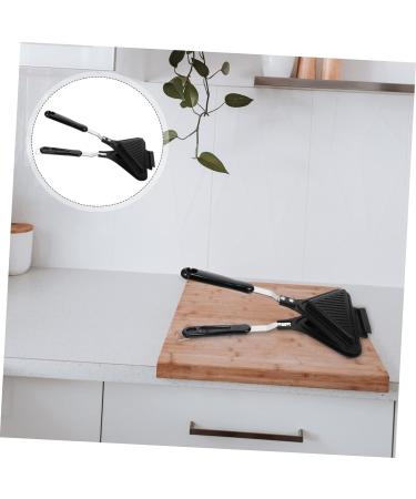 Zerodeko 2 Pcs Sandwich Pan Sandwich Mold Stovetop Griddle Mini Saucepan Grilling Pan Stovetop Mini Grill Nonstick Frying Pan Press Pan Frying Pot Aluminum Frying Pan Aluminum Alloy Bread 35X18X4CMx2pcs Blackx2pcs - Buy Online on GoSupps.com