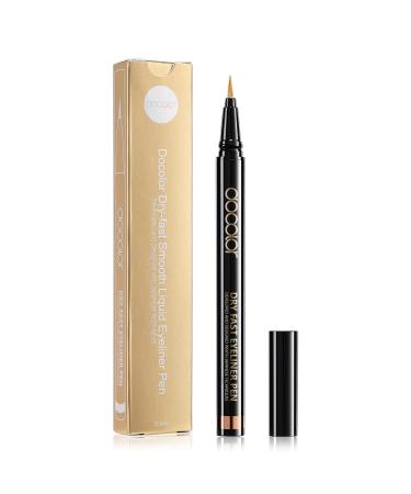 Docolor Glitter Eyeliner Gold Waterproof Super Slim Liquid Eye Liner - Buy Online on GoSupps.com
