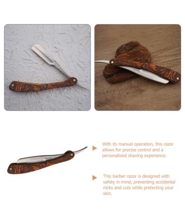 Barber Razor Supply | Foldable Blades Holder & Beard Blades for Home Use | Straight Razor Holders - Buy Online on GoSupps.com