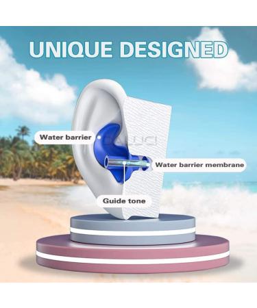 Daluci Waterproof Swimming Ear Plugs - Ultra Comfy, Prevent Swimmer's Ear (Pink) - Set of 2 - Buy Online on GoSupps.com