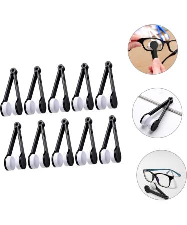 FRCOLOR 10pcs Cleaning Clips for Eyeglasses - Ultimate Lens Cleaner & Brush Set for Crystal Clear Vision - Buy Online on GoSupps.com