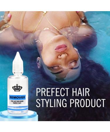 Lace Glue Remover - Fast Acting Adhesive Remover for Hair Extensions Wigs & Toupees (30ml - Buy Online on GoSupps.com