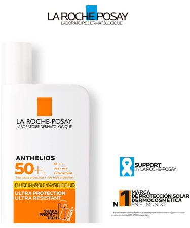 La Roche-Posay 50+ Shaka Fluido S/P 50ml - High Protection Sunscreen - 1 Pack - Fast International Shipping - Buy Online on GoSupps.com