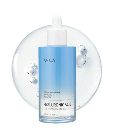 True Moisture Hyaluronic Acid Serum | Face Serum for Dry Dehydrated Oily Skin | Korean Skincare (100ml/3.38fl.oz.)