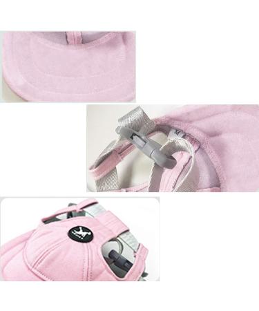 Adjustable Sun Protection Dog Cap with Ears | Summer Outdoor Baseball Hat for Small & Medium Dogs (Size M Blue) - Buy Online on GoSupps.com