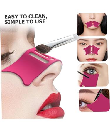Housoutil Eyeliner Aids Eyeshadow Silicone Molds Makeup Tools Eye Liner Stencils for Eyes Nose Multifunction - Buy Online on GoSupps.com