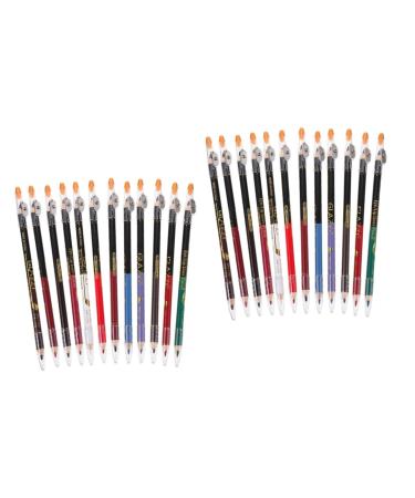 FOMIYES 24 Pcs Lip Liner Eyeliner Black Eyeliner Pencils Makeup Pencil Lip Pencil Lip Augmentation Gel