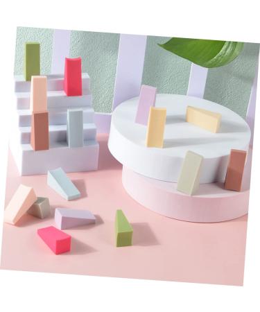 Housoutil 96 Pcs Nail Gradient Sponge & Triangle Puffs - Perfect Makeup Tools for Face & Nail Art Supply - Buy Online on GoSupps.com