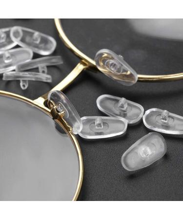 ZHONGJIUYUAN 1000 Pairs Silicone Nose Pads for Eyeglasses & Sunglasses | Non-Slip Massage Health Care - Buy Online on GoSupps.com