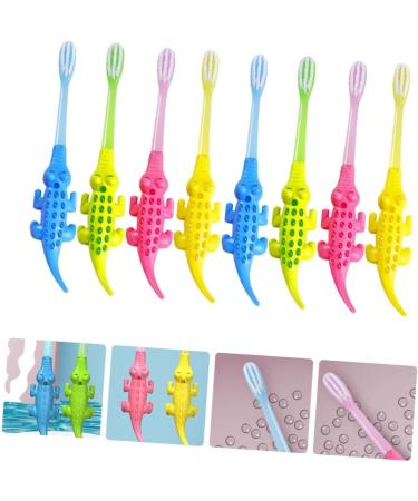 IPET BOOM 8ST Cartoon Toothbrush Set - Fun & Effective Tooth Cleaning for Kids | Baby Toothbrush Massage Care Toys - Buy Online on GoSupps.com