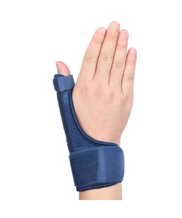 Buy Reversible Thumb Spica Splint - Copper Compression Brace for Thumb Fracture & Joint Support - Lightweight & Breathable (Navy Blue) - International Shipping - Buy Online on GoSupps.com
