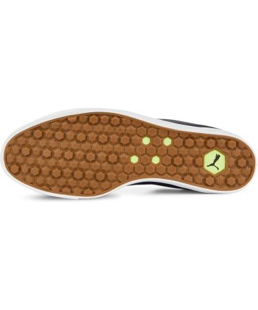 PUMA Men's Fusion Classic Golf Shoe - 46 EU Navy Blazer | International Shipping Available - Buy Online on GoSupps.com