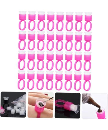 50pi ces Anneaux Plastique Pour Extensions De Cils Support Colle Pigment Pour Tatouage Et Grafting Outil Pratique Pour Artistes Et D butants - Buy Online on GoSupps.com