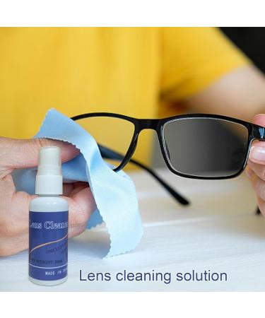Lens Cleaner Spray - Professional 30ml Lens Cleaner Portable Multipurpose Lens Cleaning Solution for Glasses Binoculars Cameras Removes Dirt Fingerprints Dust Oil Pochy - Buy Online on GoSupps.com