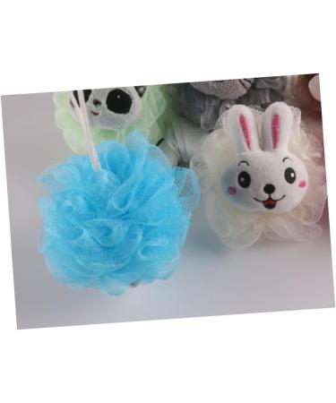 Angoily 5pcs Luffa Sponges - Exfoliating Body Scrubber Puff for Bath & Shower | Loofah Massage Ball Pouf - Buy Online on GoSupps.com