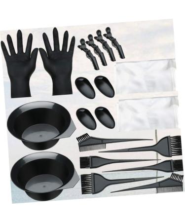 FRCOLOR 2 Sets Hair Dye Kit Hair Color Bowls Diy Salon Tool Hair Salon Tool Kit Salon Hair Coloring Supplies Hair Color Mixing Bowl Hair Dye Bowl Brush Hair Tinting Tool Shawl Disposable - Buy Online on GoSupps.com