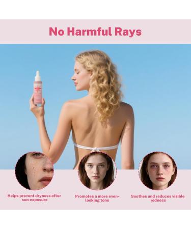 Earth Self Tanner -Get a Sun-Kissed Glow Instantly! Natural & Organic Ingredients Tanning Dark Seryum - Watermelon Flavor Ultra-Hydrating & Streak-Free Natural-Looking Tan for Face & Body 60ML 1 PCS - Buy Online on GoSupps.com