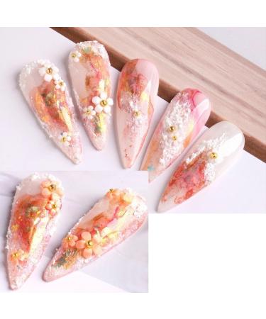 Flower Nail Charms Nail Rhinestone Nail Decoration Women Girls Valentines DIY Manicure Supplies (Color : C) - Buy Online on GoSupps.com