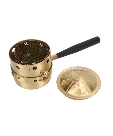 Moxibustion Box Set Copper Moxibustion Handle Box Improves Muscle Stiffness in Irregular Menstruation