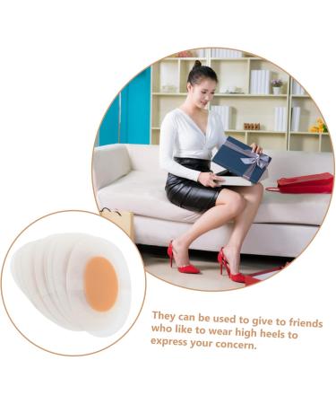 FRCOLOR 40 Pcs Heel Wear Stickers - Invisible High Heel Foot Protectors & Non Skid Shoe Inserts - Buy Online on GoSupps.com