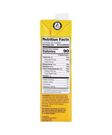 Banana Wave Banana Milk | Chocolate Flavor | Vegan & Gluten-Free | Dairy-Free & Low Calorie | Plant-Based with Vitamins, Fiber, and Potassium | Non-GMO - 32 Fl Oz - Buy Online on GoSupps.com