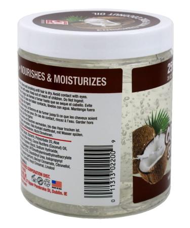 Buy Fantasia IC Coconut Styling Gel 20oz - Nourish & Moisturize Hair | International Shipping Available - Buy Online on GoSupps.com