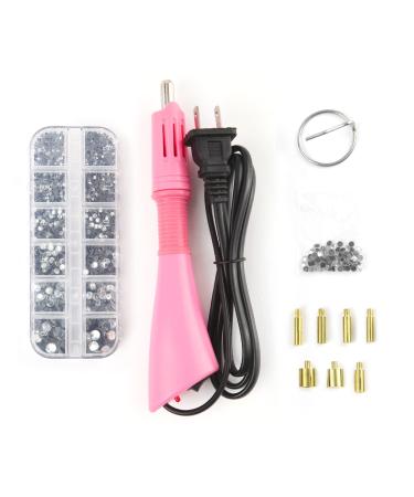 Bedazzler Kit  Craft Kit with Hotfix Applicator, Rhinestone Applicator Tips, 2100-pcs Crystal Rhinestones  Rhinestone Kit for Crafts, Custom Clothing, Shoes, Accessories, Bags, Fabric