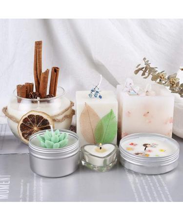 Pure White Soy Wax Flakes - 100% Natural Soy Wax Bulk for Candle Making DIY - 1 Pound - Buy Online on GoSupps.com