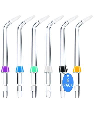 Replacement tips for waterpik water fin replacement orthodontic tips compatible with Waterpik Water Flossers and other brands oral shower (6-pack) 6 orthodontic tips - Buy Online on GoSupps.com
