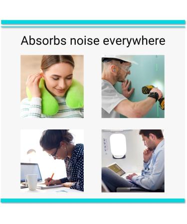 Buy Soft Foam Ear Plugs for Sleeping - 38dB Noise Cancelling 60 Pairs - Ideal for Sleep Snoring Concerts & Shooting - Buy Online on GoSupps.com