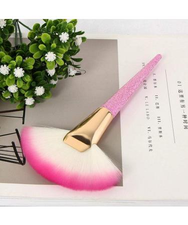 Makeup Brush Pro 1 Pcs Large Fan Shape Makeup Brush Blush Powder Foundation Cosmetic Tool - Buy Online on GoSupps.com