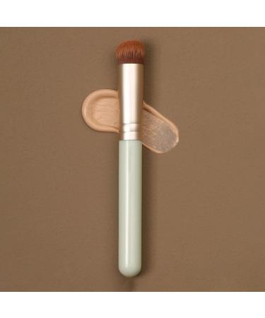 Concealer Makeup Brush Uniquely Shaped light for Flaw Green - Buy Online on GoSupps.com