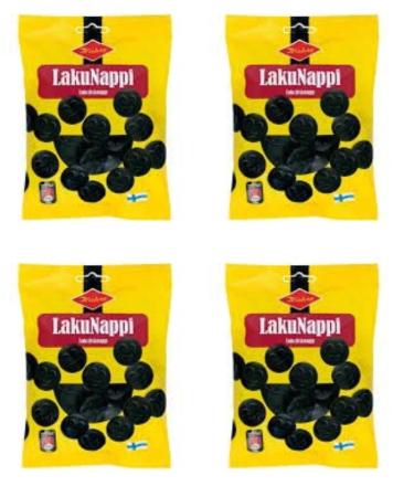 Halva Lakunappi Original R glisse 4 Packs of 200g