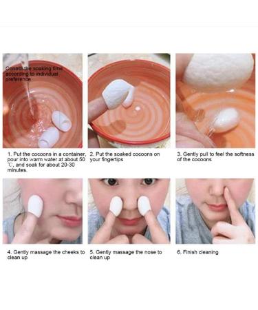 Silk Ball Facial Cleanser - 50pcs Portable Facial Care & Massage Tool for Skin | Home Beauty Solution - Buy Online on GoSupps.com