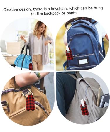 Shop Healeeved Mini Travel Spray Bottle Set - 9 Pcs Key Holder & Storage Box for Perfume & Hand Wash - Perfect for International Shipping - Buy Online on GoSupps.com