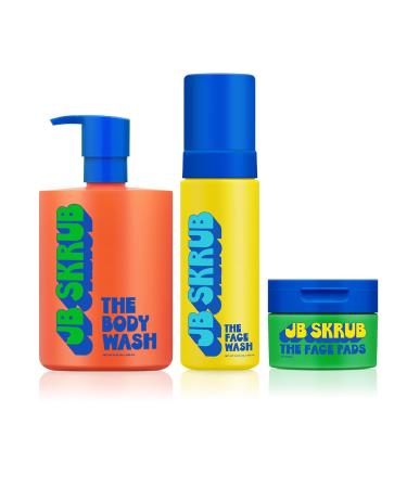 The Face Pads Face Wash and Body Wash: Kid Tween and Teen Skin Care Essentials: Boost Confidence Fight Acne and Conquer Funk with Freshness