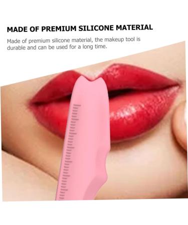 FOMIYES 9 Pcs Silicone Beauty Ruler Eyelash Mascara Purple Mascara Lipstick Silicone Eyeliner Aid Cosmetic - Buy Online on GoSupps.com