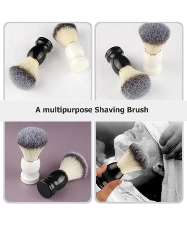 IPetBoom 6-Piece Manual Shaving Brush Set - Soft Fur Razor Brush Tools for Salon & Home Care - Ideal for Beards & Hairdressing - Durable & Easy to Clean - Buy Online on GoSupps.com