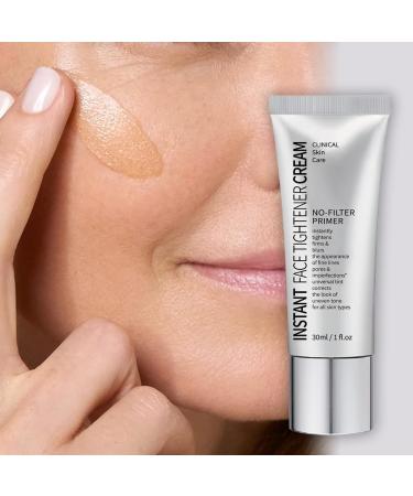 Face Tightener No Filter Primer 30ml Long Lasting Instant Face Tightener Primer Makeup Brighten Skin Tone Mattifying Primer for All Skin Types - Buy Online on GoSupps.com