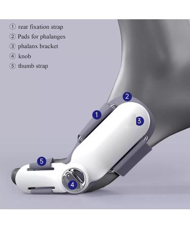 Thumb Valgus Corrector Bunion Device - Adjustable Tightness for Bunion Relief - Universal for Left and Right Feet - Buy Online on GoSupps.com