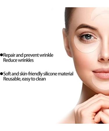 Smoothing Silicone Patches Silicone Facial Wrinkle Patch Reusable Home Beauty Skin Firming Wrinkle Smoothing Patches - Buy Online on GoSupps.com