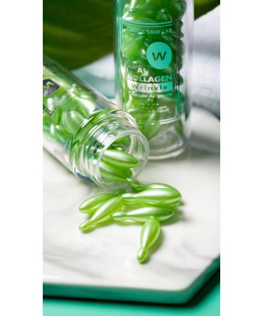 Premium Collagen Multi Vita Nourishment Capsules - Wrinkle Care | 40 Ampoule Skin Care | Made in Korea - International Shipping Available - Buy Online on GoSupps.com