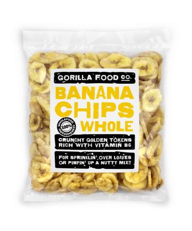 Gorilla Food Co. Banana Chips Whole - 200g