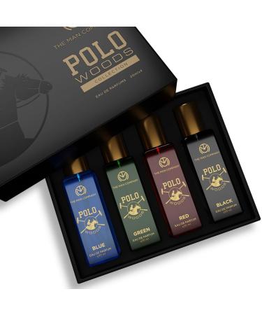 The Man Company Specially Curated Perfume Gift Set For Men Spray - 4X20Ml - Polo Woods Collection | Premium Long-Lasting Fragrance | Luxury Eau De Parfum | Gift Set For Him - Buy Online on GoSupps.com