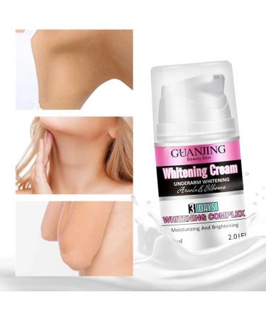 60ml Dark Skin Permanent Whitening Cream Full Body Bleaching Lightening Brightening - Buy Online on GoSupps.com