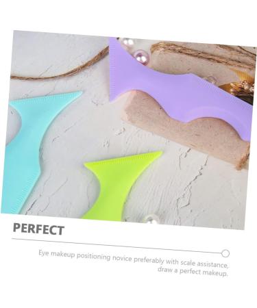 Didiseaon 2pcs Eyelash Multi-function Eyebrow Lash Applicators Stencils Silicone Aids Shield Eyeshadow Plate - Buy Online on GoSupps.com