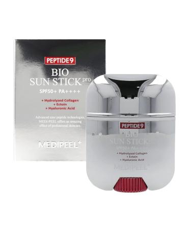 Peptide 9 Sun Stick SPF50+ PA++++ | Advanced UV Protection with Collagen & Hyaluronic Acid - 20g - Buy Online on GoSupps.com