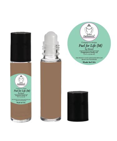 Compare to Aroma Fuel for Life by Diesel for Men - Fragrance Body Oil Roll-On 1/3 oz (9.86ml) - International Shipping Available - Buy Online on GoSupps.com