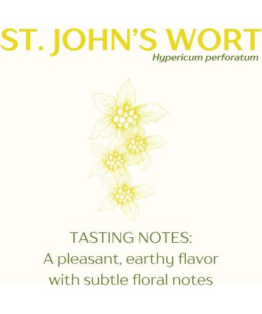 Organic St. John's Wort Tea 500g Loose Cut Flowers Premium Saint John Wort Hypericum Perforatum Caffeine-Free Herbal Tea | DRAGONFLY HERBS - Buy Online on GoSupps.com
