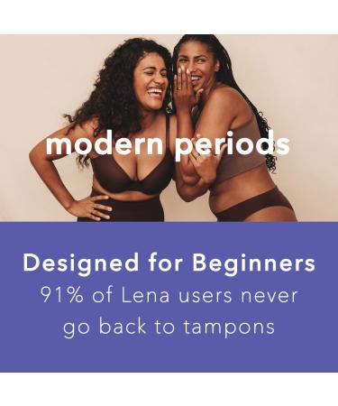 Lena Menstrual Cup - Reusable Period Soft Cup for Teens & Adults | Light to Heavy Flow | Feminine Hygiene (Turquoise Small) - Buy Online on GoSupps.com